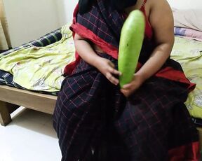 Sardarni Aunty Gourd ke sath kya kand full Gujarati video hardcore fuck xhamster (Jabardasti chudai)