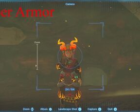 Zelda TOTK Ember Armor Set (Gets You Mad Puss IRL)