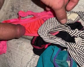 Dirty panties, jerk off