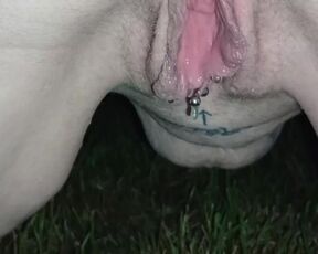 Piss in the Grass Public Outdoors