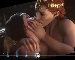 Baldur's Gate 3 for Beat Banger Hot lesbian kiss