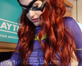 PLAYTIME Cosplay Batgirl DOMINATES Batman (ROUGH SEX)