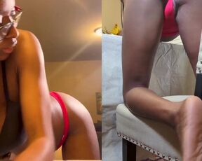 Huge Ebony Ass Shaking and Talking Dirty Please Fuck Me