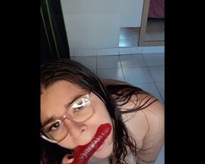 CABALGA PARA SU AMANTE, GORDITA CURVY BBW CHUPA RICO TETONA CULoNA