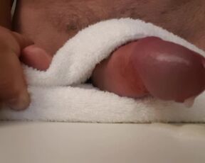 Dry humping masturbation, big load and moaning