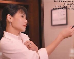 Chinese AV originals Madou Studio Sexy Boss punish employee