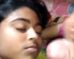 Desi lovers, blowjob and fingering