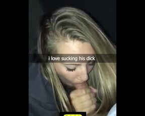 Teen Blonde Sucks and Fucks on Snapchat