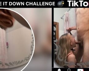 Tik Tok Wipe it down - Tik Tok Challenge - Rough Blowjob - Wipe it Tik Tok