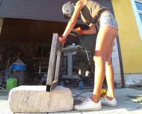 DIY Floating Table 3.1 - Welding 4k HD Teaser 1 - Downblouse and Nip Slip (Music)