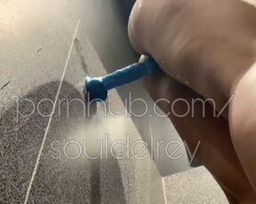 Masturbating in Public Bathroom