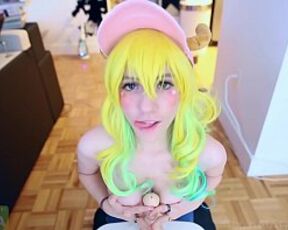 Lucoa From Dragon Maid Eager POV Boobjob