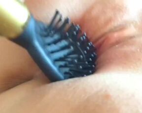 FAN REQUEST: Using Hairbrush The WRONG Way/Bristle Side First!