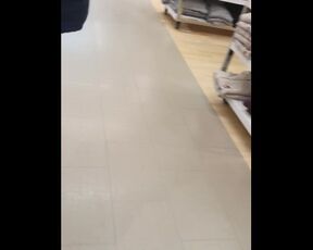 Step mom risky fuck in supermarket with step son in mini skirt