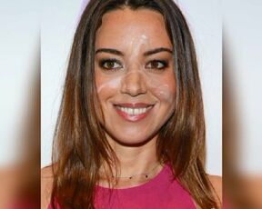 Aubrey Plaza Jerk Off Challenge.