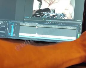 Behind the Scenes: WheelchairCutie Editing a ????HOT???? 33 minute Caregiver Titty Fuck