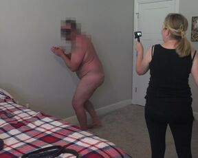 Wife Whips Hubby HARD 30 Lashes for Looking at another Woman | Amateur Femdom Whipping