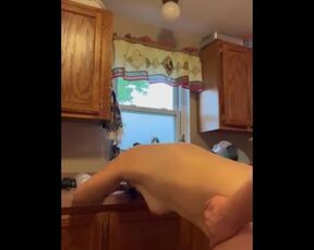 Getting fucked in the kitchen