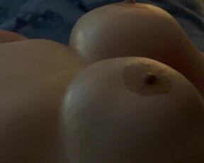 Upside down huge tits fucked hard by thick dick while she licks ass!