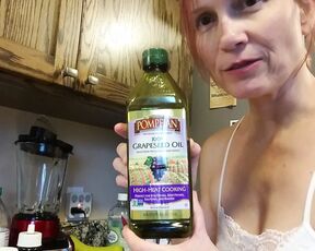 Aurora Willows shows how to make massage oil for your sore muscles