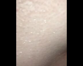 Sissy takes dildo up ass in shower