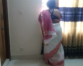 Indian 60 year old hot mother in law fucked by son in law in Hotel Room - Cum in the big ass